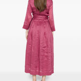 Abito Camilla con scollo a V e laccetti in verde 's maxmara - donna 