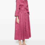 Abito Camilla con scollo a V e laccetti in verde 's maxmara - donna 