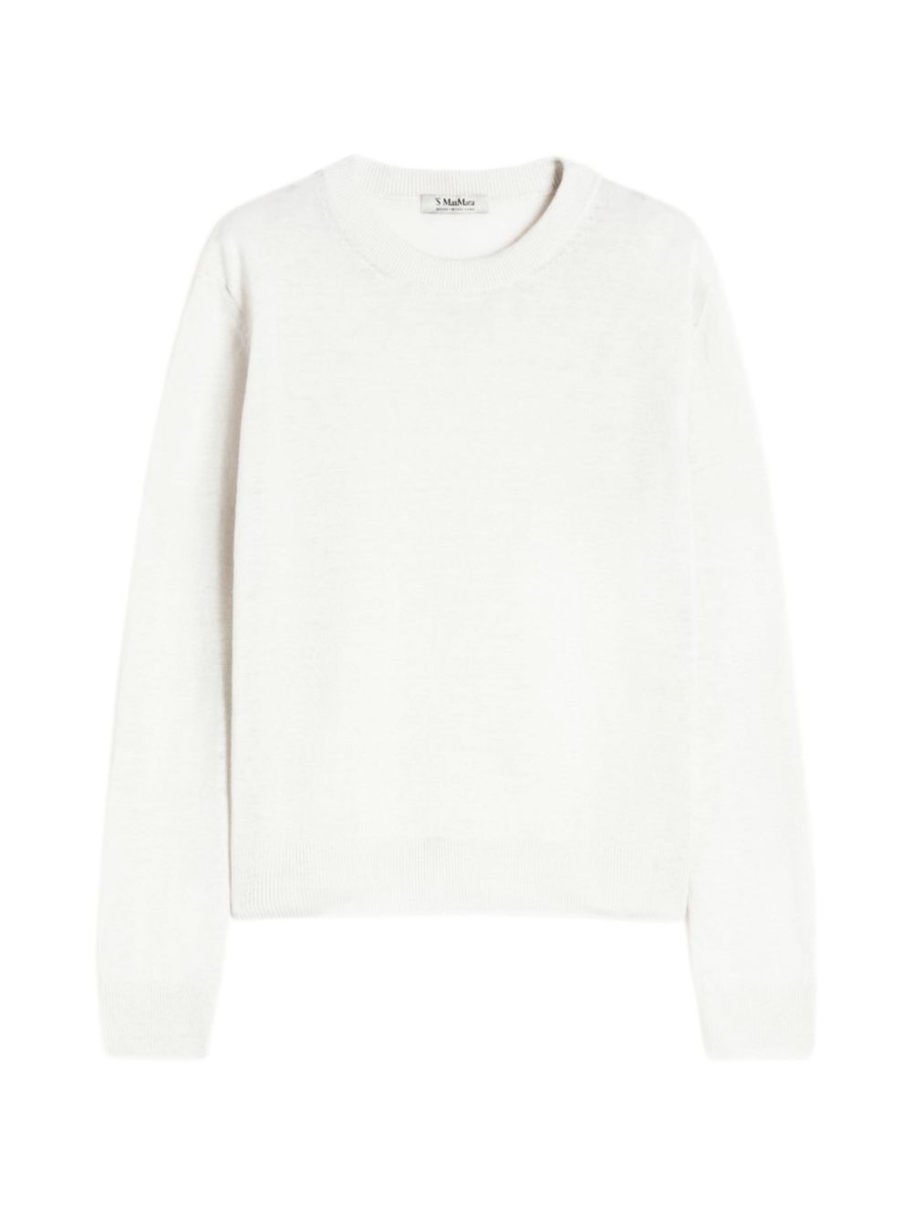 Top a maniche lunghe fervore in bainco 's maxmara - donna 