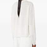 Top a maniche lunghe fervore in bainco 's maxmara - donna 