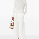 Top a maniche lunghe fervore in bainco 's maxmara - donna 