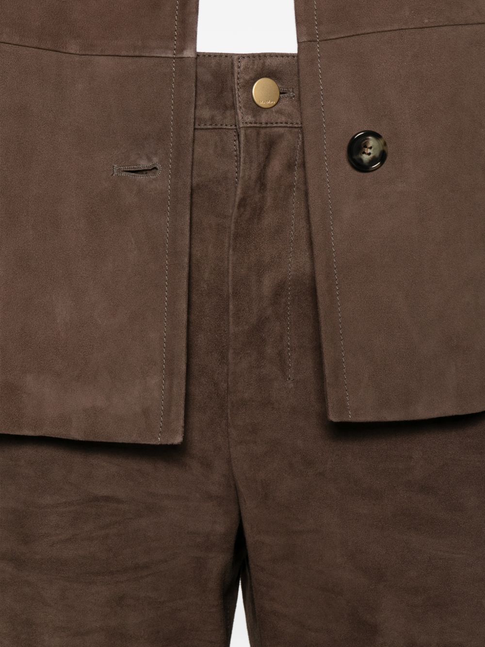 Pantaloni Fulmine in marrone 