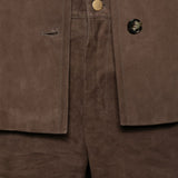 Pantaloni Fulmine in marrone 