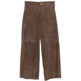 Pantaloni Fulmine in marrone 