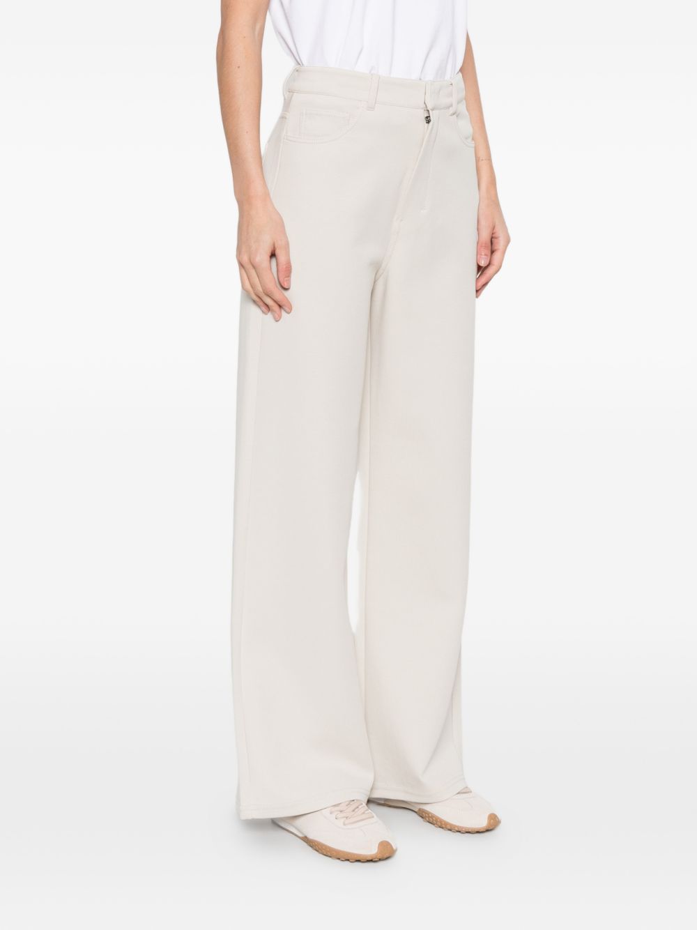 Pantaloni brioso in avorio 'S Max Mara - donna 