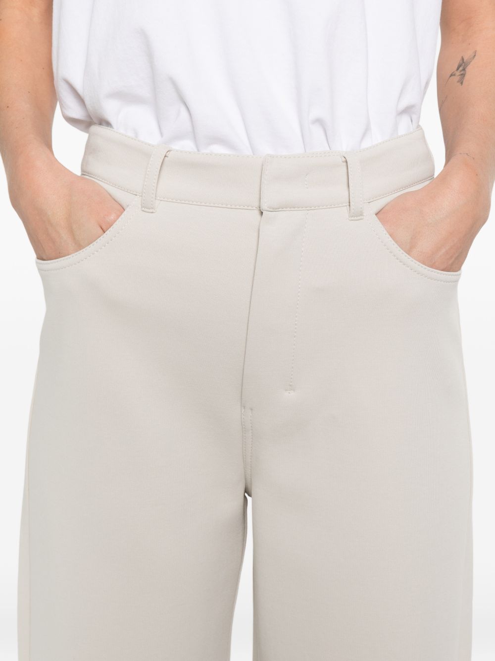 Pantaloni brioso in avorio 'S Max Mara - donna 
