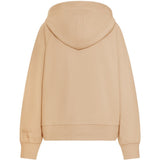 Felpa Malma con cappuccio e zip in marrone 
