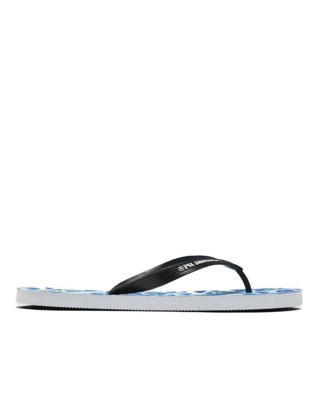 Ciabatte abc camo beach in blu 