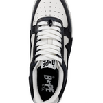 Sneakers basse sta #1 m2 in bianco e nero A Bathing Ape - uomo 