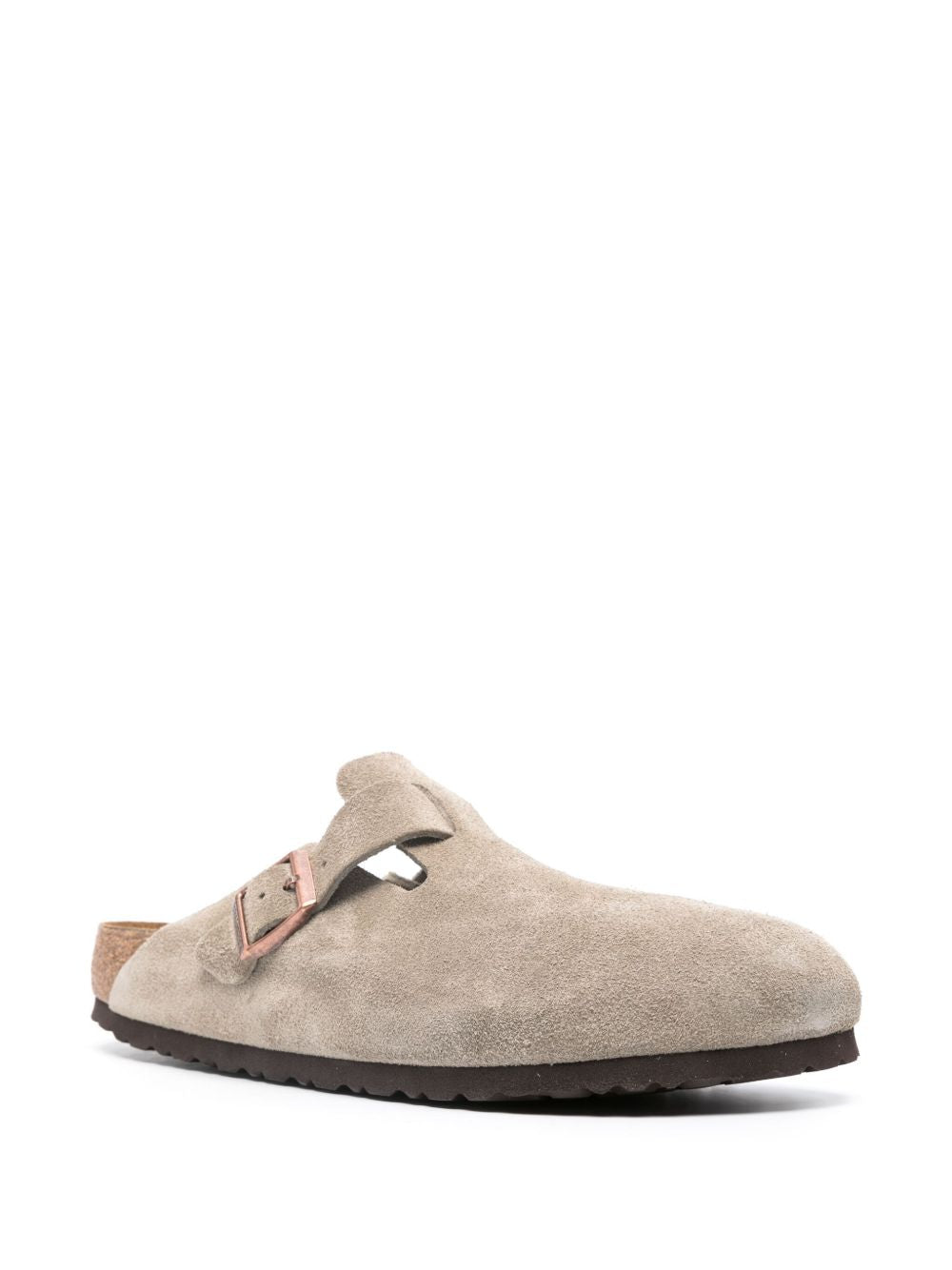 Mules Boston in grigio Birkenstock - unisex 