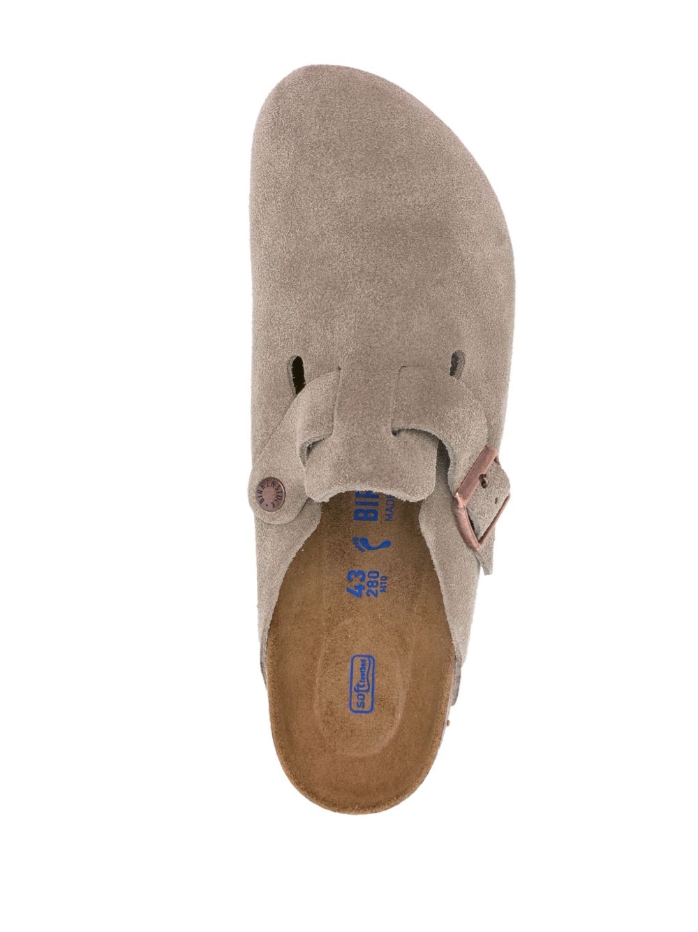 Mules Boston in grigio Birkenstock - unisex 