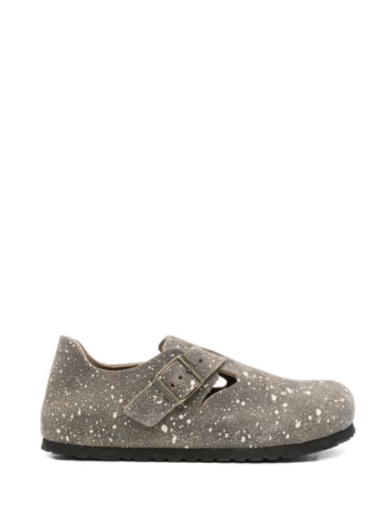 Mocassini con fibbia london the artist in grigio Birkenstock x sftm - uomo<BR/><BR/> 