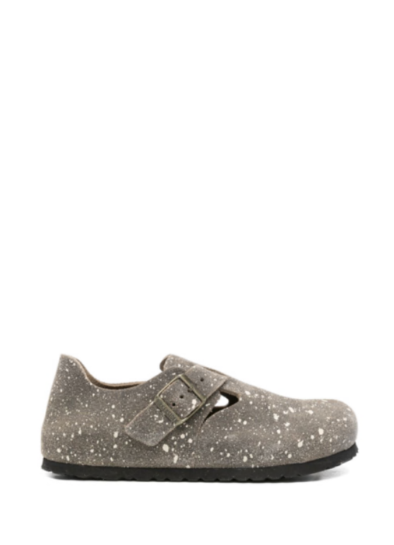 Mocassini con fibbia london the artist in grigio Birkenstock x sftm - uomo<BR/><BR/> 
