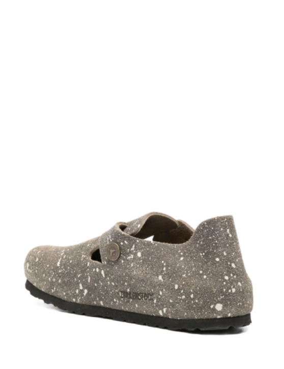 Mocassini con fibbia london the artist in grigio Birkenstock x sftm - uomo<BR/><BR/> 