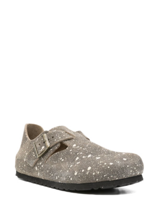Mocassini con fibbia london the artist in grigio Birkenstock x sftm - uomo<BR/><BR/> 