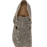 Mocassini con fibbia london the artist in grigio Birkenstock x sftm - uomo<BR/><BR/> 