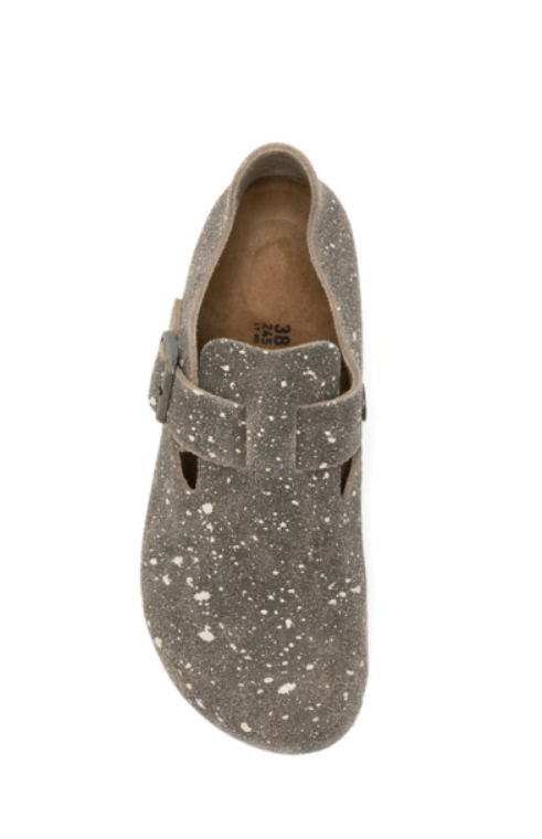 Mocassini con fibbia london the artist in grigio Birkenstock x sftm - uomo<BR/><BR/> 