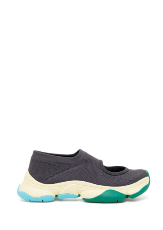 Sneakers Karst Finch in grigio Camper x Issey Miyake - donna 