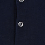 Polo in maglia in blu Caruso - uomo 