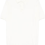 Polo in cotone in bianco Caruso - uomo 