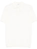 Caruso white cotton polo shirt - men