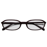 Occhiali edith con montatura ovale in borgogna Chimi - unisex 