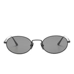 Black oval-frame sunglasses Chimi - unisex 