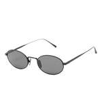 Black oval-frame sunglasses Chimi - unisex 