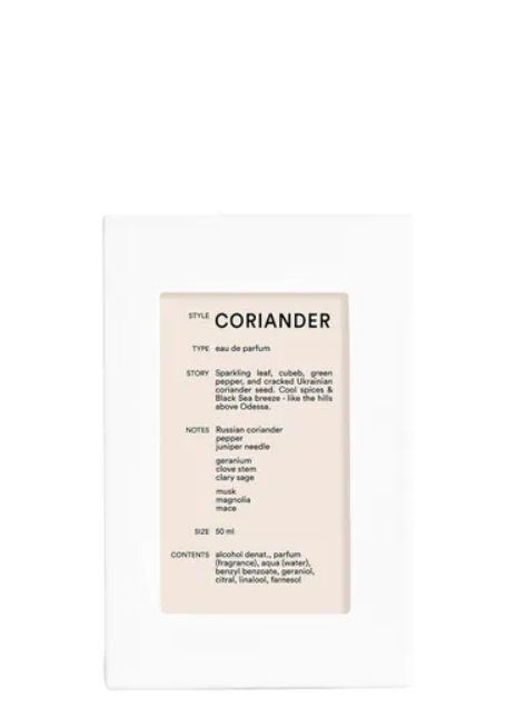 Profumo coriander 50ml 