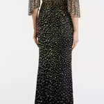 Abito lungo Kiya con decorazioni in lilla Jenny packham - donna 