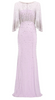 Kiya long dress with lilac Jenny Packham embellishments - women