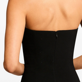 Abito lungo Lust con scollo a cuore in nero Jenny packham - donna 