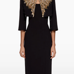 Blazer crop dexy in nero Jenny packham - donna 