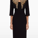 Blazer crop dexy in nero Jenny packham - donna 