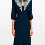Blazer crop dexy in blu Jenny packham - donna 