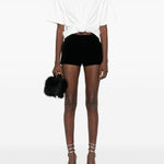 T-shirt con nodo in bianco Magda butrym - donna 