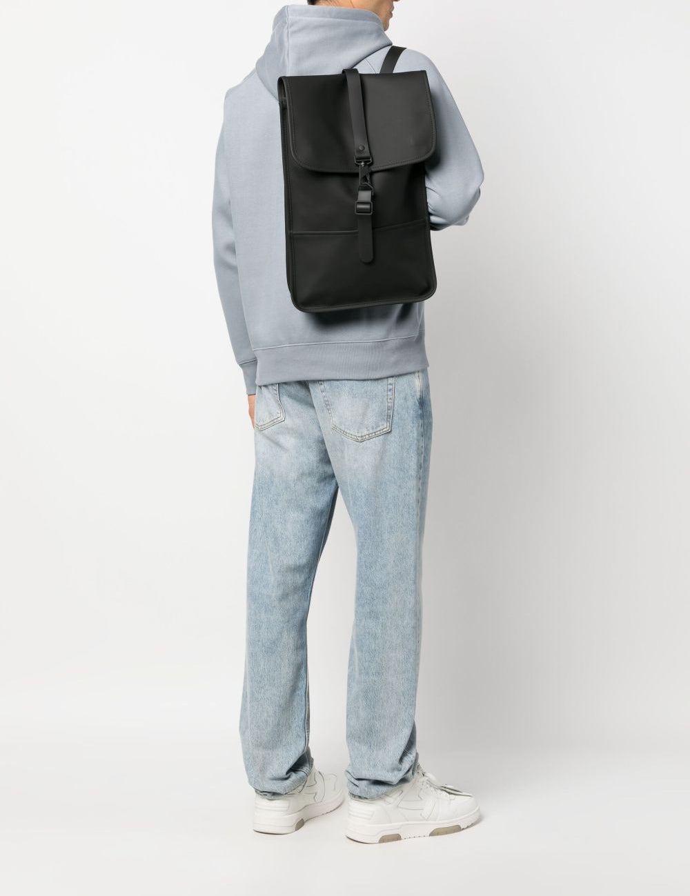 Zaino impermeabile in nero Rains - unisex 