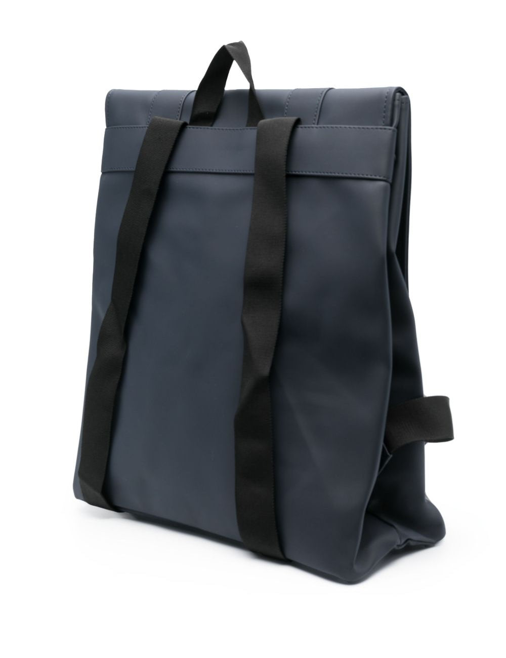 Zaino MSN con logo in blu  Rains - donna 