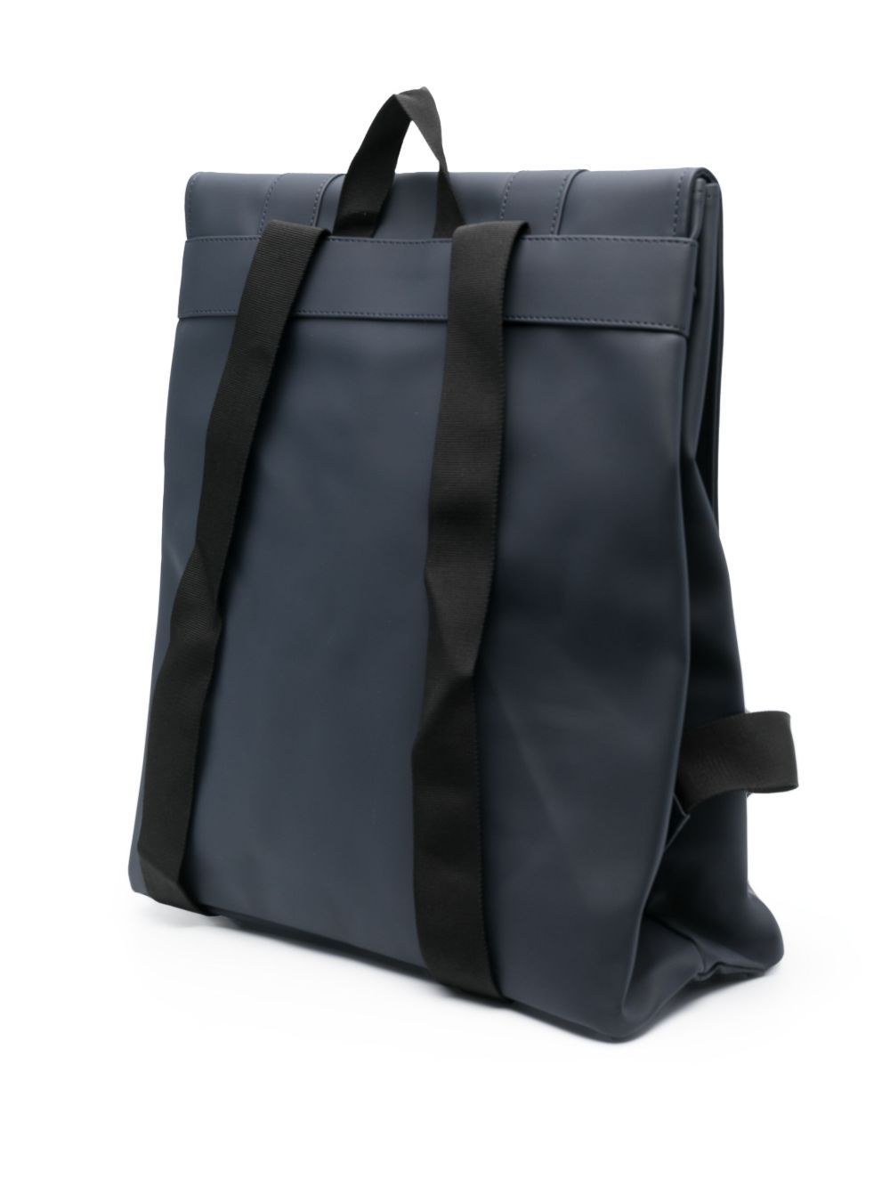 Zaino MSN con logo in blu  Rains - donna 