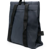 Zaino MSN con logo in blu  Rains - donna 