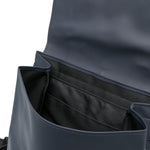 Zaino MSN con logo in blu  Rains - donna 