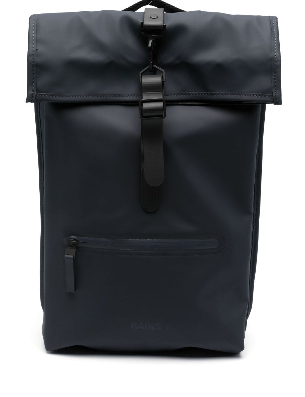 Zaino con fibbia in blu Rains - unisex 