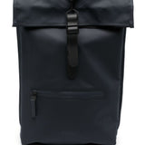 Zaino con fibbia in blu Rains - unisex 