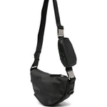 Borsa a tracolla con zip in nero Rains - unisex 
