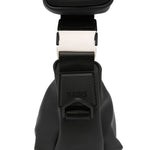 Borsa a tracolla con zip in nero Rains - unisex 
