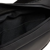 Marsupio con logo in nero - RAINS uomo 