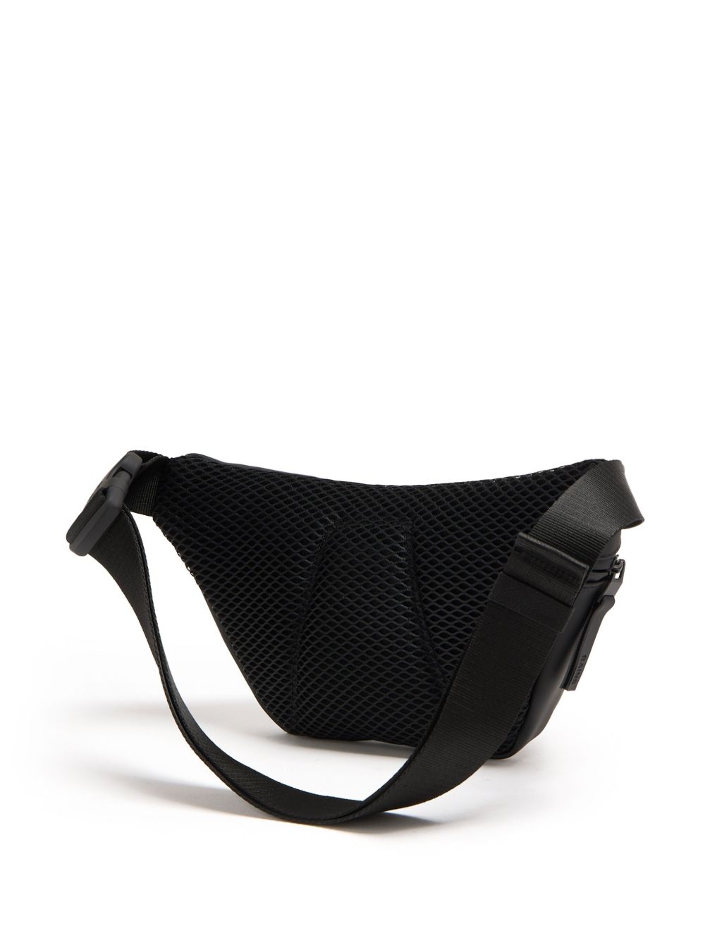 Marsupio con logo in nero - RAINS uomo 