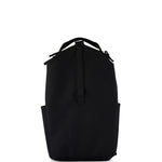 Zaino con clip sul davanti in nero Rains - unisex 