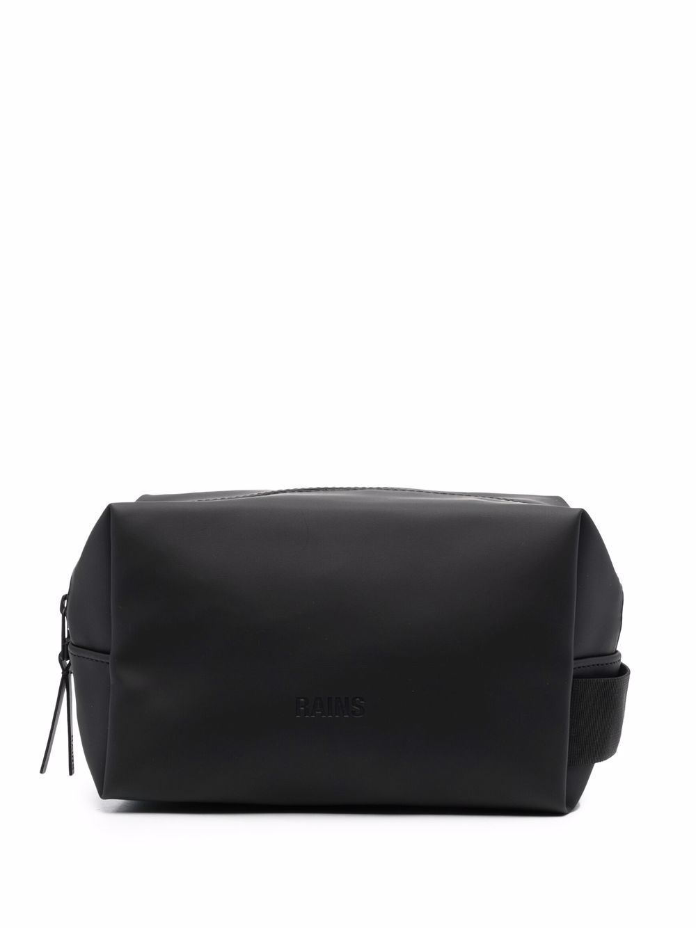 Trousse da bagno con zip in nero Rains - unisex 