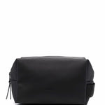 Trousse da bagno con zip in nero Rains - unisex 
